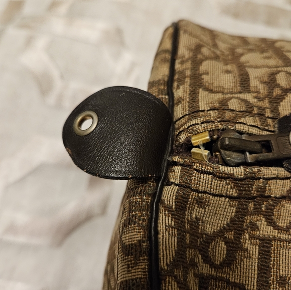 Christian Dior Brown Trotter Canvas Boston Tote Bag - Picture 6 of 16